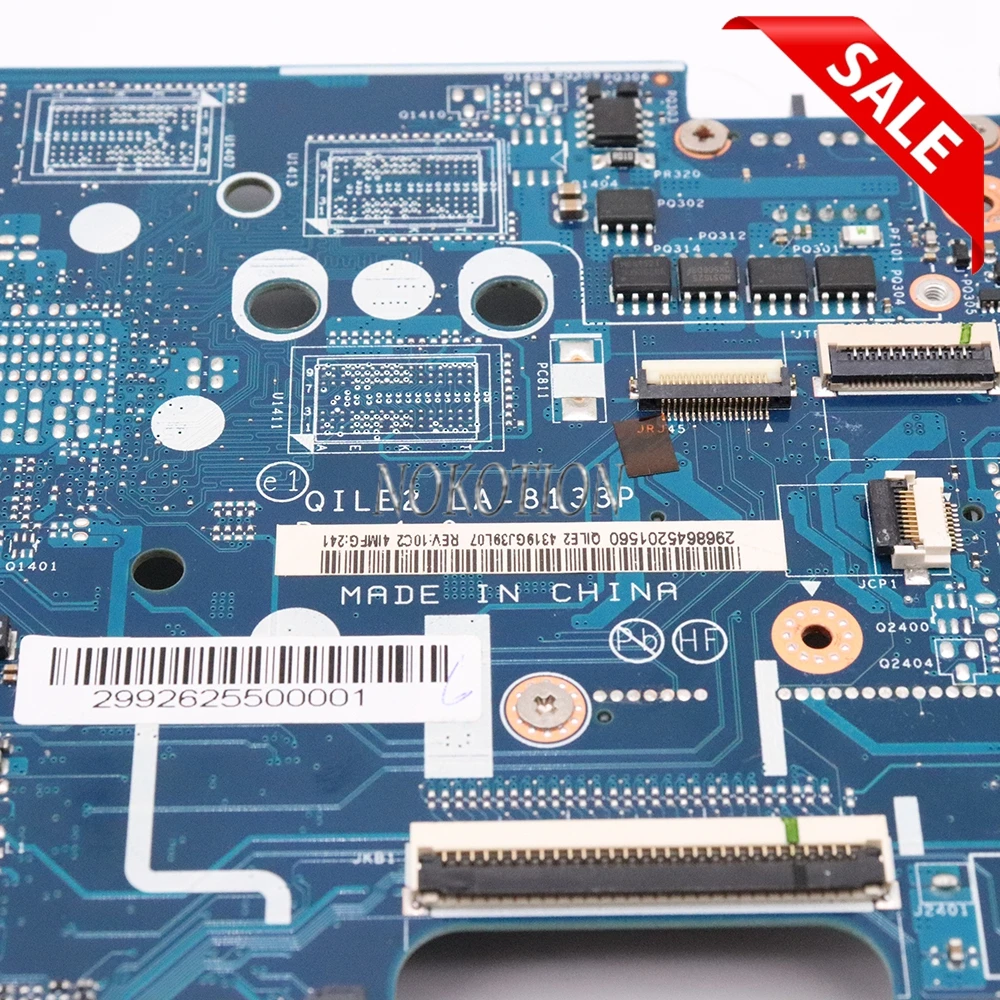 NOKOTION 04W4014 материнская плата для lenovo E530 материнская плата для ноутбука QILE2 LA-8133P DDR3 полный тест