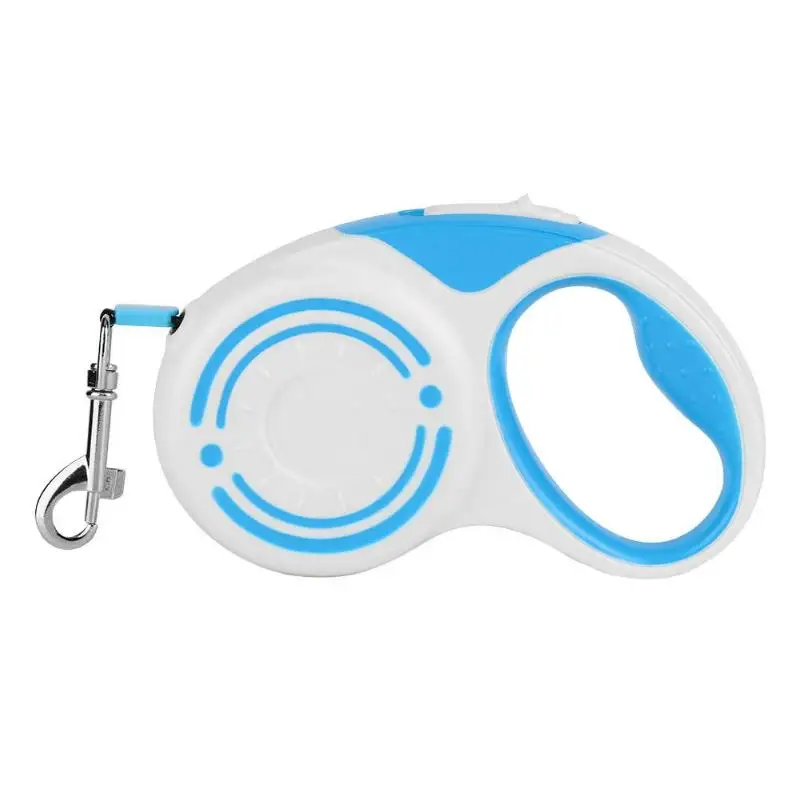 Sky Blue 3/5M Automatic Retractable Pet Dog Lead Leash Puppy Extending Traction Rope - Цвет: Sky Blue