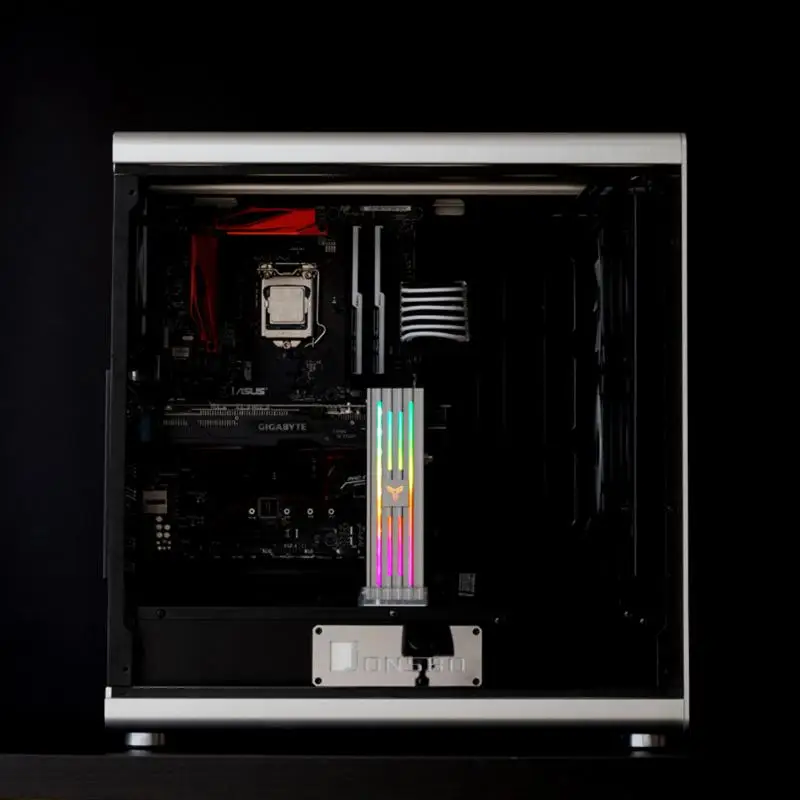 Jonsbo VC-4 ARGB видеокарта Поддержка Алюминиевый сплав GPU Brace чехол для компьютера держатель для ATX/MATX/ITX шасси