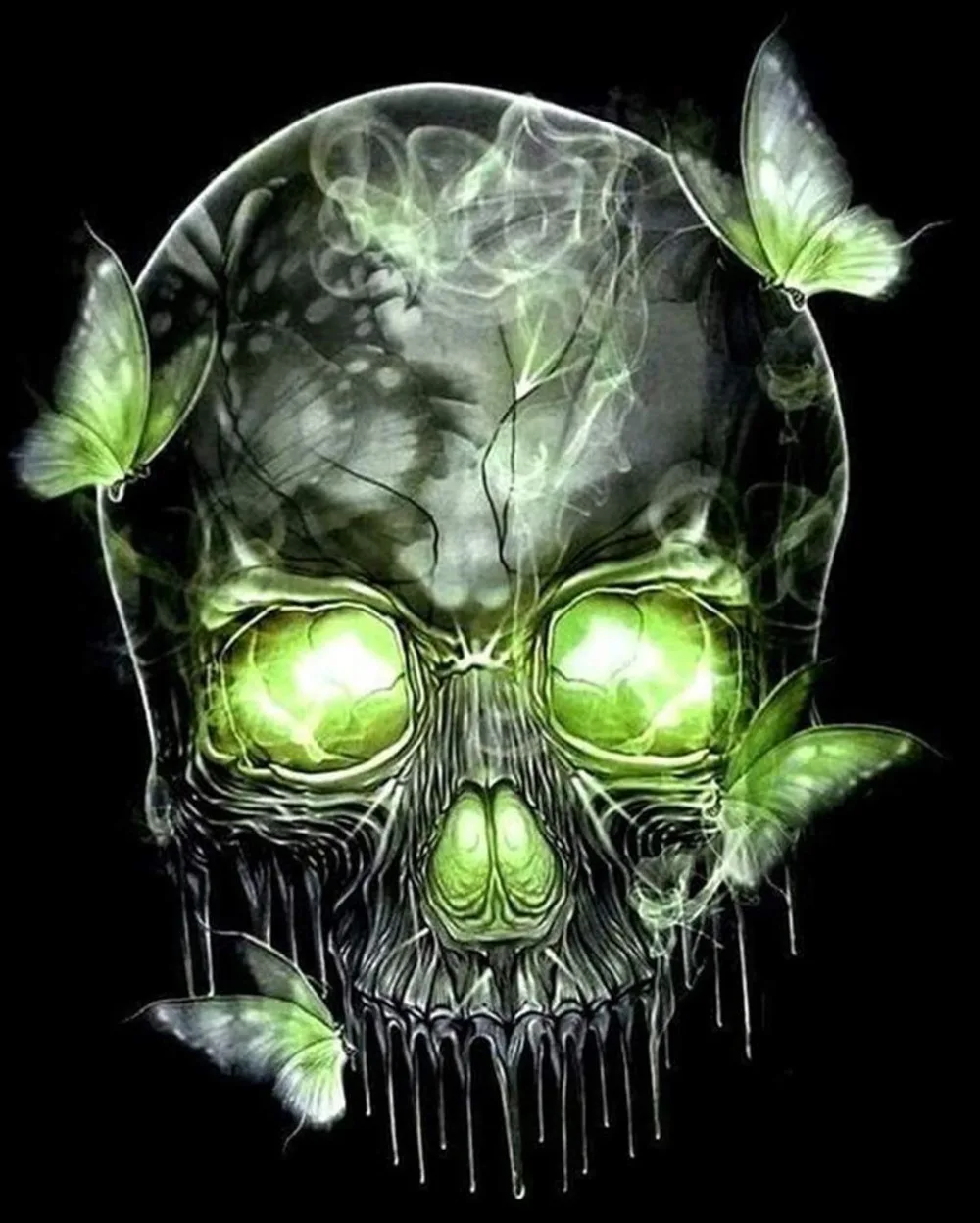 DIY-Full-Drill-Round-5D-Diamond-Painting-Soul-Skull-Crystal-Rhinestone-Embroidery-Cross-Stitch-Ornaments-Arts