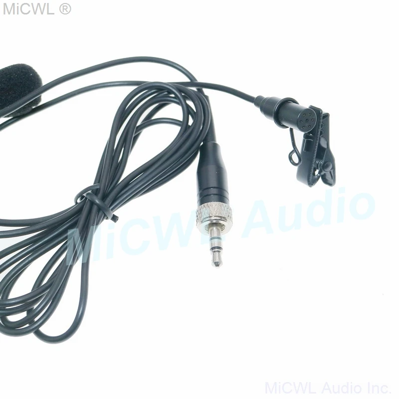 Петличный микрофон MICWL с отворотом для Sennheiser EW 100 300 500 G1 G2 G3 Wireless MKE2 Design зажимом и