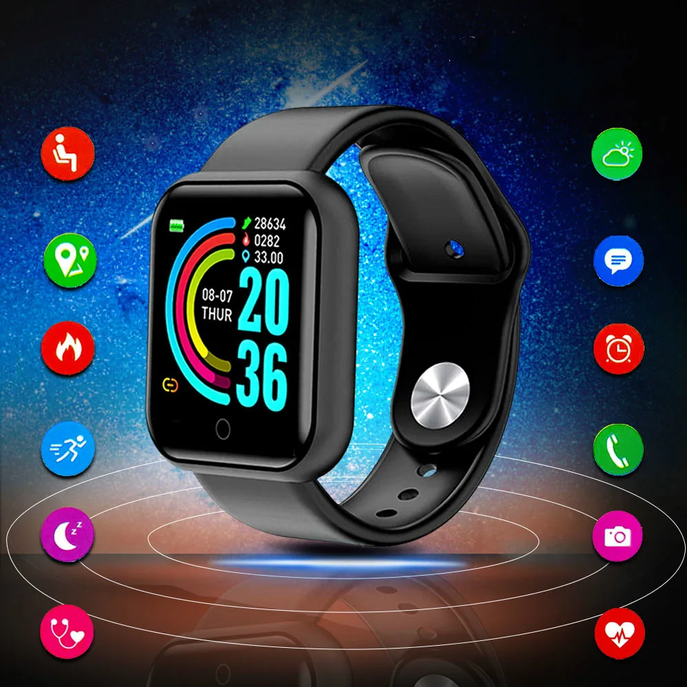 Bluetooth Смарт часы для мужчин и женщин Android IOS смарт Whatch спортивные фитнес трекер reloj