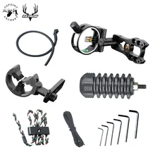 Topoint tiro com arco, combinação de atualização de tiro com arco, tp1000, kits básicos, arco vistas, seta resto, estabilizadores arco, estilhas arco, peep vistas, 5 cores