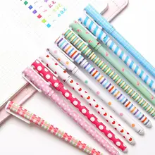 

10Pcs Cute Colorful 0.38mm Gel Pen Set Stationery School Office Supplies Gift