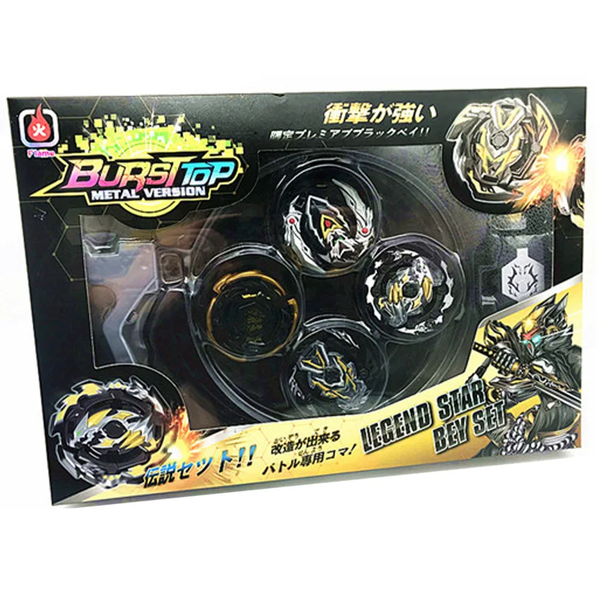 Оригинальная коробка Beyblade Burst для продажи Металл Fusion 4D с пусковой установкой и ареной спиннингом Набор детских игровых игрушек AAA