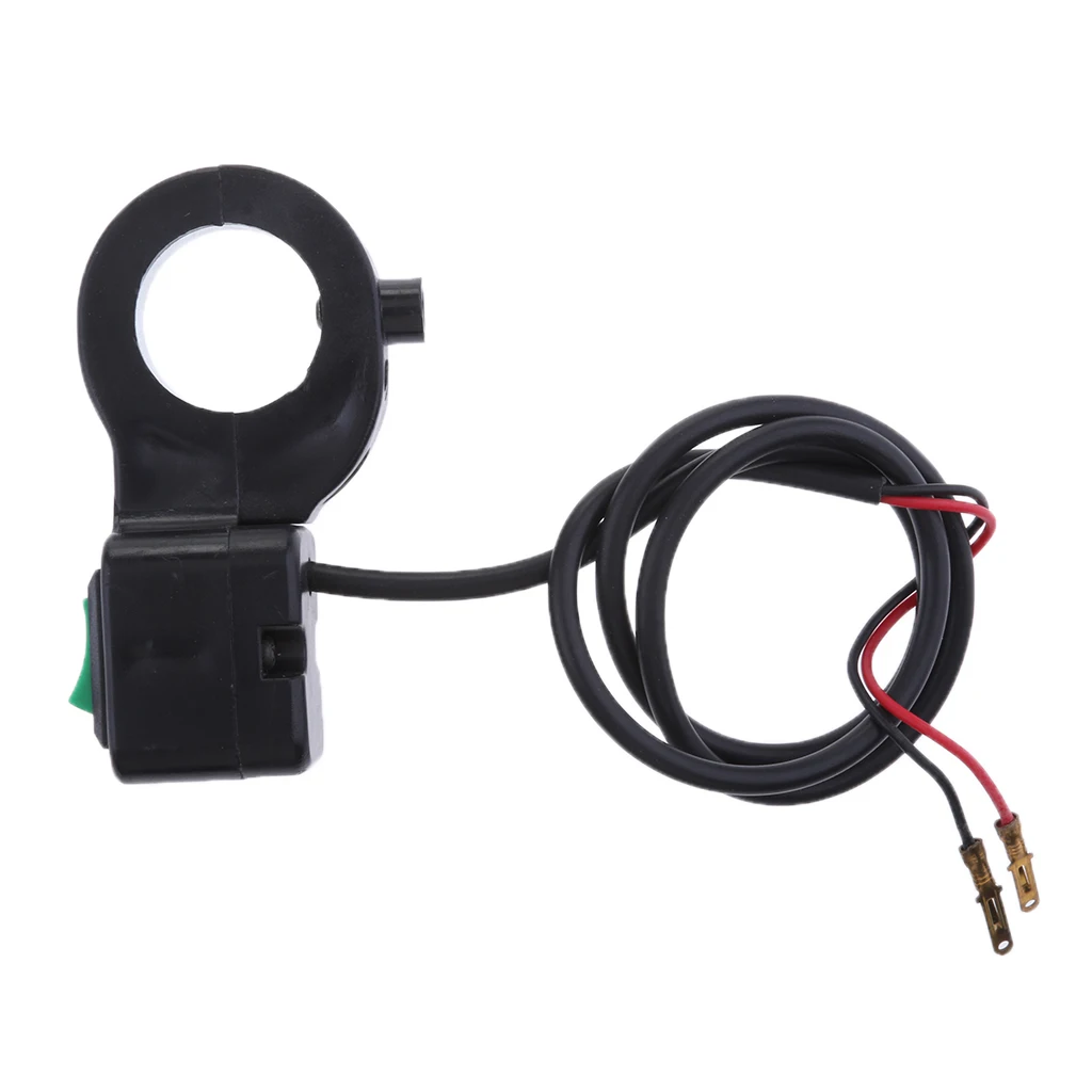 Motorbike ATV Handlebar Hazard Light ON OFF Kill Switch Button 7/8