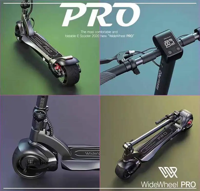 mercane wide wheel scooter