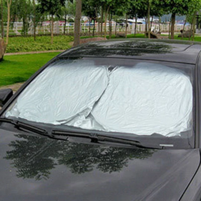 

190x90cm Car Sunshade Sun Shade Windshield Front Rear Window Film Visor Cover UV Protection Reflector Car-styling Protector