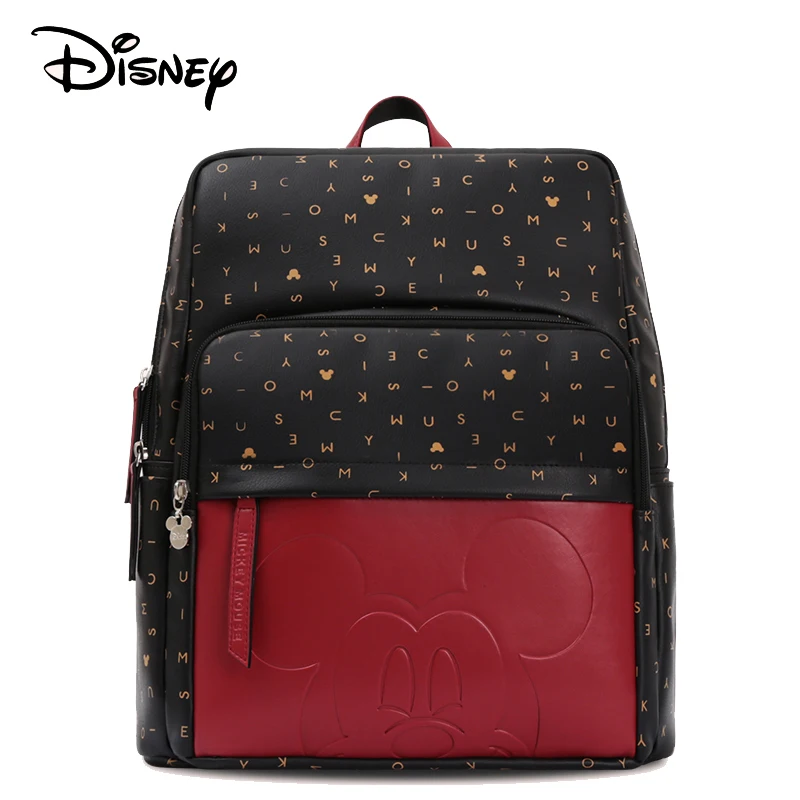 Disney Diaper Bags Backpack Baby Insulation Waterproof Stroller Nappy Bag for Mommy Cute Babies Baby Mickey Minnie Have wet bag