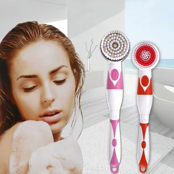 

Electric Back Shower Brush Bath Cleaning Massage Brush Waterproof Anti-Slip Shower Spa Tool Thoroughly Clean The Skin Surface