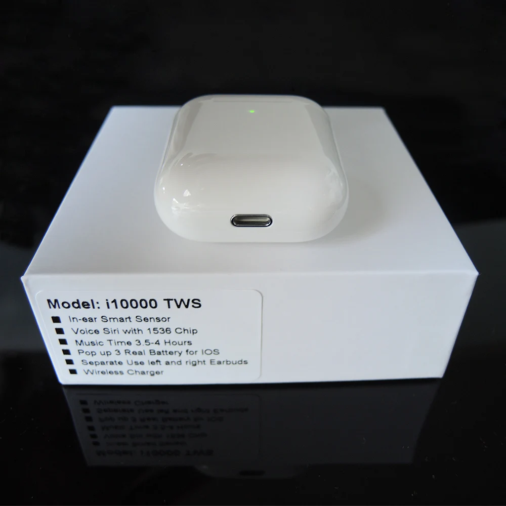 i10000 Standard I10000 TWS Bluetooth наушники gps местоположения для IOS Беспроводные наушники гарнитура для смартфона PK i200 i500 i90000 TWS - Цвет: i10000 Standard