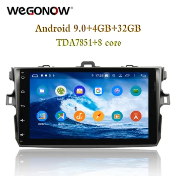 

2 din Android 9.0 For Toyota Corolla 2006 - 2011 4GB RAM +32GB + 8core Car DVD Player Wifi RDS RADIO GPS Glonass bluetooth 4.2