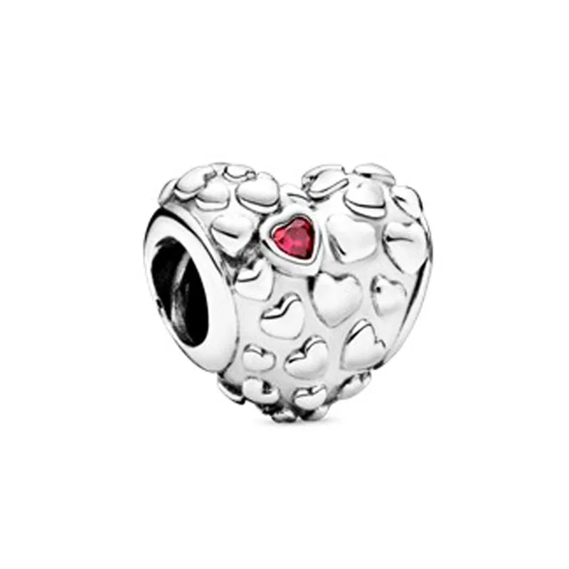 B051 Новинка, 925 пробы, Серебряная корона, домашнее животное, собака, семейный дом, сестра, дочь, папа, сделай сам, бисер, подходит к оригинальному Пандоре, очаровательный браслет, ювелирное изделие, S061 - Цвет: B051