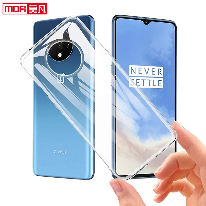 clear case for oneplus 7t case OnePlue 7T Pro transparent cover Ultra thin soft back tpu 2