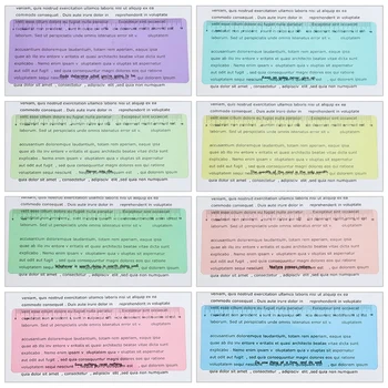 

8Pcs/set Creative Bookmark PVC Page Holder With Scale for Students Teachers Graduation Gifts School Office Supplies