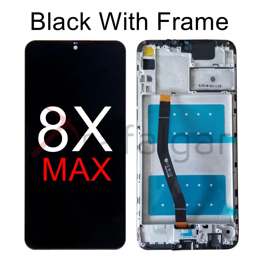 Трафальгар дисплей для HUAWEI Honor 8X ЖК JSN L21 L22 сенсорный экран MAX с рамкой заменить ARE