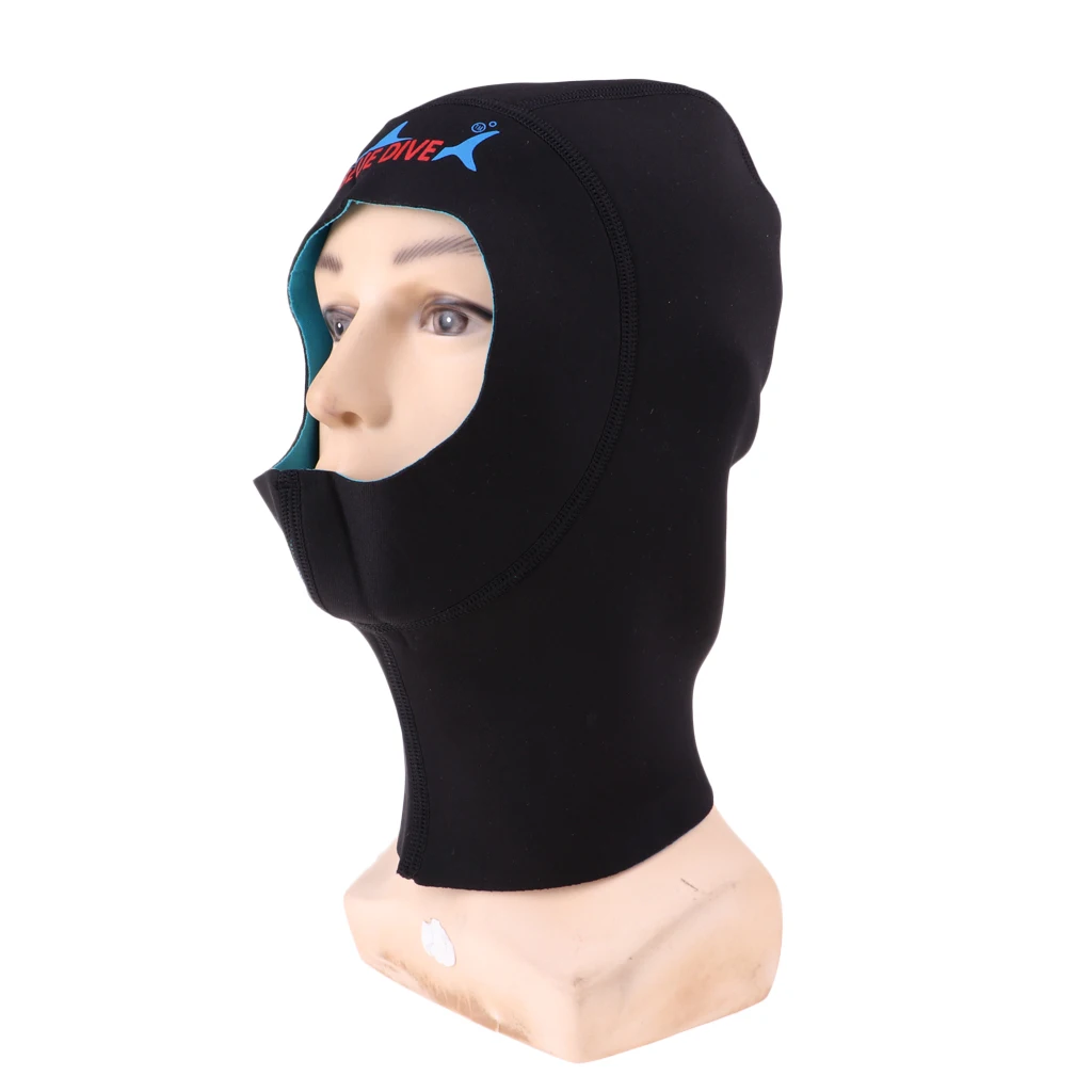 1mm Neoprene Diving Hood Warm Swimming Cap Water Sports Wetsuit Hood for Men & Women Scuba Diving Hood
