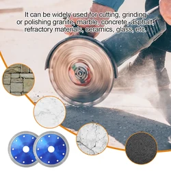 Disco de corte de pedra universal cerâmica viu placa ângulo moedor moagem telha vidro ferramenta serra, 125x10x22.23mm