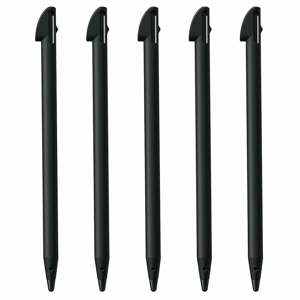 5Pcs Black Plastic Screen Stylus Pen for Nintendo Wii U Pro  Game Accessories