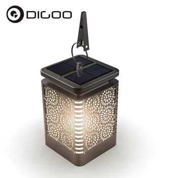 

DIGOO DG-LF6002 Solar Flickering Flame Lamp IP65 Waterproof 1500k Color Temperature Wall-mounted/Hanging Atmosphere Decroative