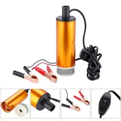 DC 12V/24V Stainless Steel Electric Submersible Pump Fuel Water Oil Fluid 8500r/min Transfer Pump fast shipping dropshipping