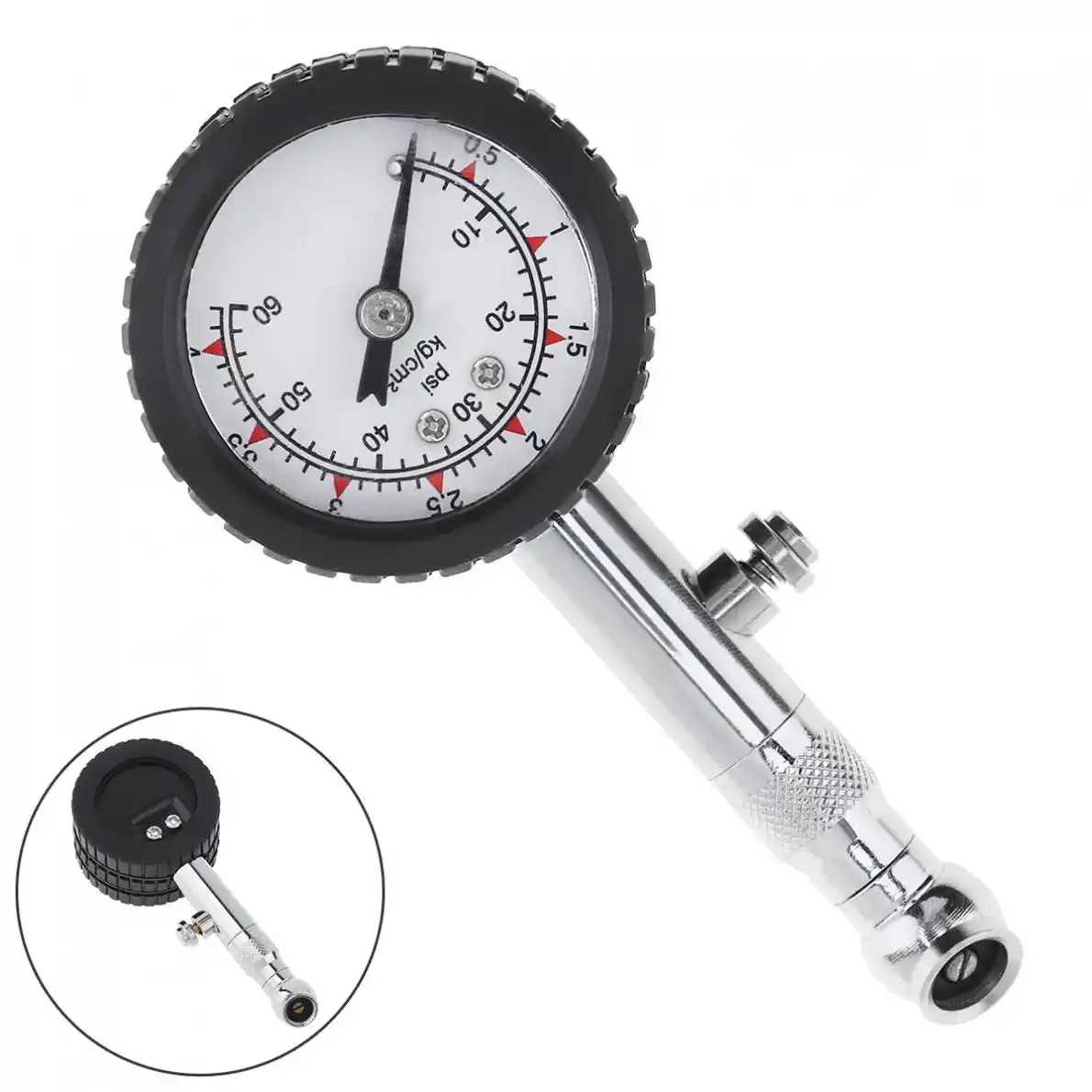 Car Vehicle Motorcycle Dial Tire Gauge Meter Pressure Tyre Measurement Too.AU