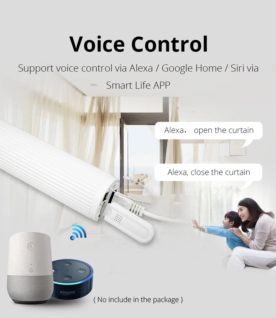 Zemismart умный занавес слепой мотор Alexa Echo Google Home Tuya WiFi управление Broadlink RF управление Электрический сценический занавес s