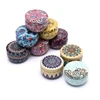 Retro Floral Tin Can Lovely Mini Gift Jewelry Tin Box Cookie Candy Tea Storage Box Candy Gift Case 1PC ► Photo 3/6