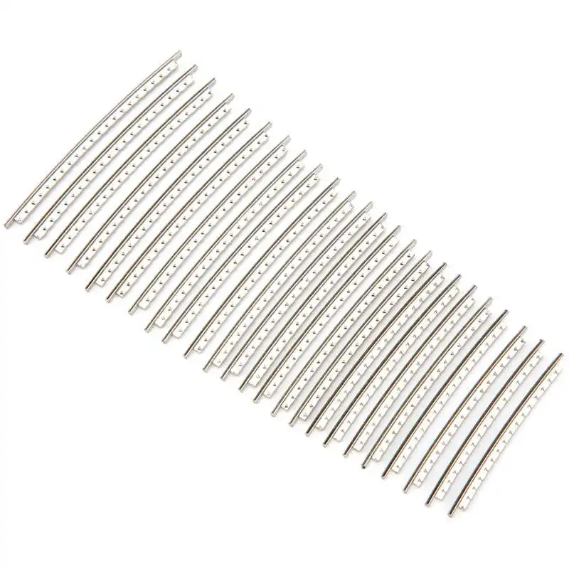 24Pcs Guitar Fret Wire Set Stainless Steel 2.7mm Fret Wire for Fender/Gibson Replacement Accessories