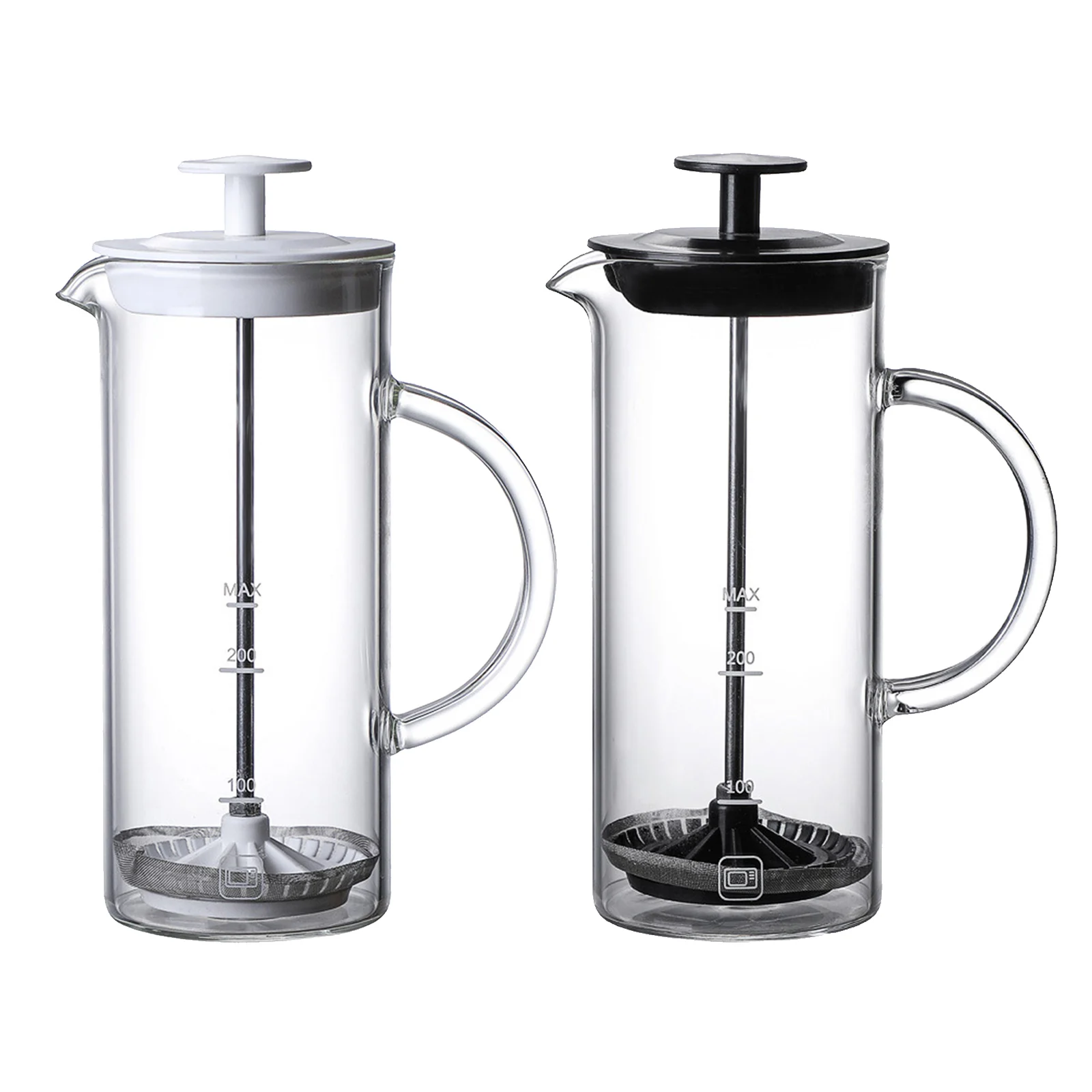 FrenchPressCoffeeMaker16OunceEasyCleanCoffeePotMilkFrother