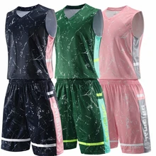 Новинка, высокое качество, мужской баскетбольный набор, Униформа, комплекты, спортивная одежда, детские баскетбольные майки, спортивные костюмы для колледжа, сделай сам, на заказ