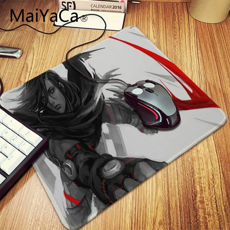 Lock Edge 20x25cm Maiyaca Talon vs xerathh League Of Legends Pad запирающийся край игровой коврик для мыши геймер игровой коврик для мыши подставка под руку мышь - Цвет: Lock Edge 20x25cm