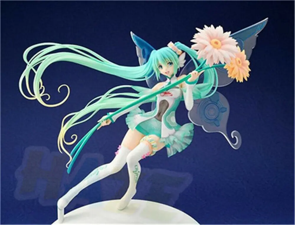 

Hatsune Miku PVC Action Figure Model Toys Doll Collection Anime Figure Toys Statue Kids gifts 24cm New In Box