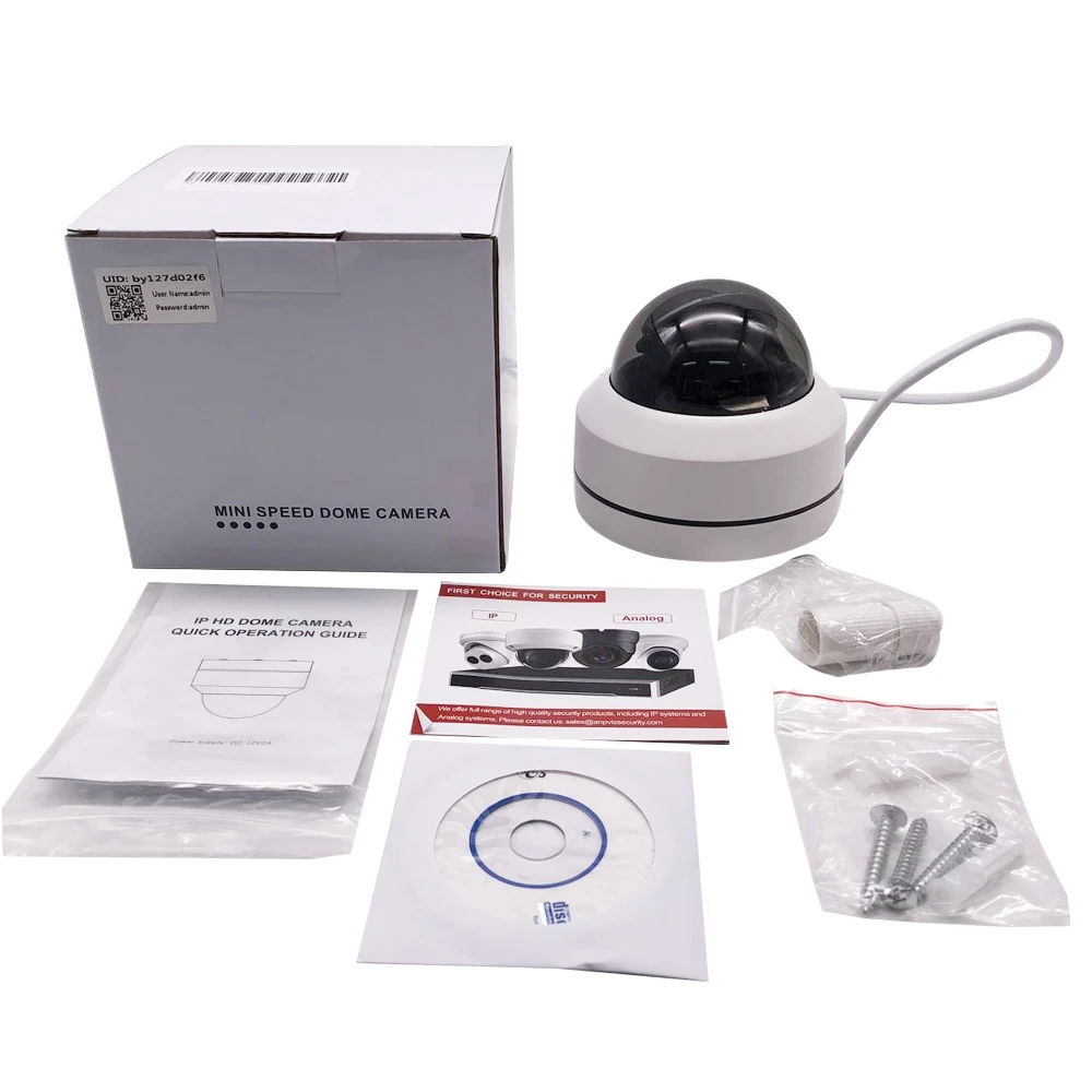 UniLook открытый 5MP PoE PTZ безопасности IP камера 2592x1944P супер HD 4X оптический зум PTZ купольная камера антивандальная с кронштейном