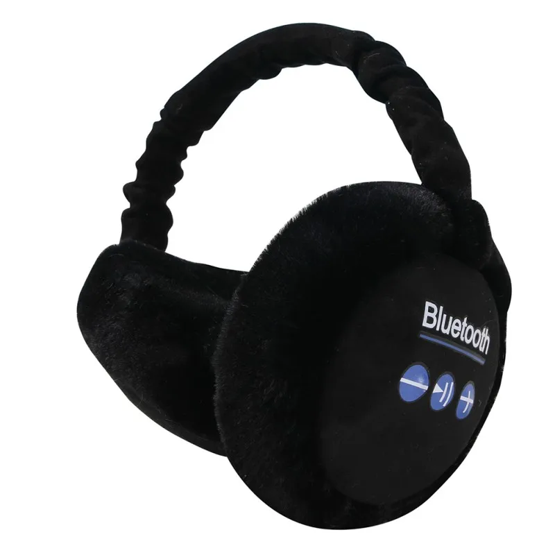 Наушники гарнитура Bluetooth наушники многофункциональные плюшевые складные теплые Bluetooth наушники беспроводные наушники - Цвет: A