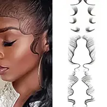 Universal Mini Smooth High Quality Baby Hair Stickers for Female Baby Hair Stickers Baby Hair Stickers