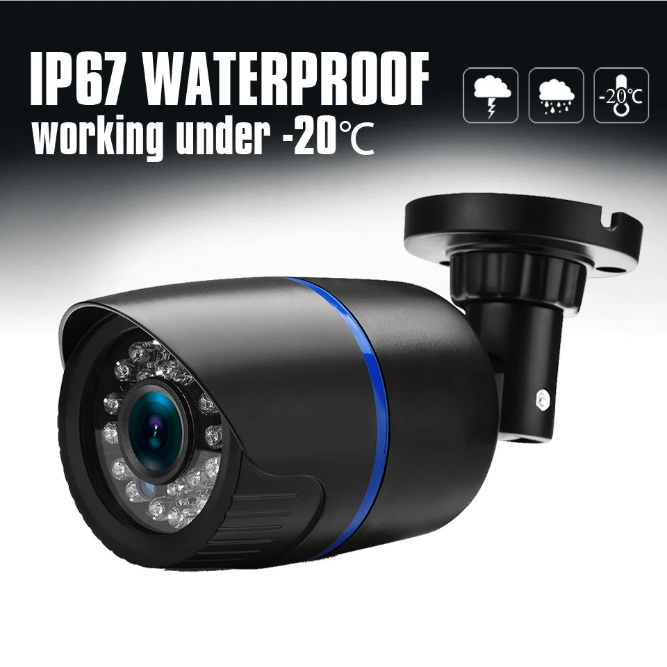 720P аналоговая инфракрасная камера наблюдения высокой четкости AHD CCTV