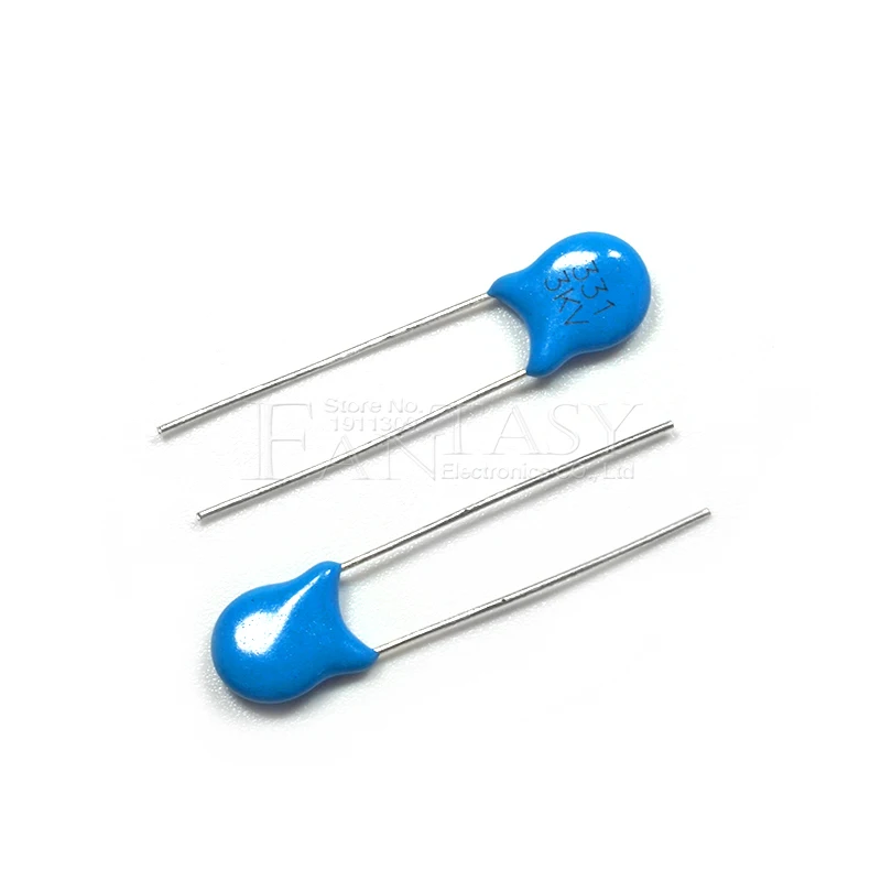 20 штук высокое напряжение Керамика конденсатор с алюминиевой крышкой 3KV 5PF 10PF 15PF