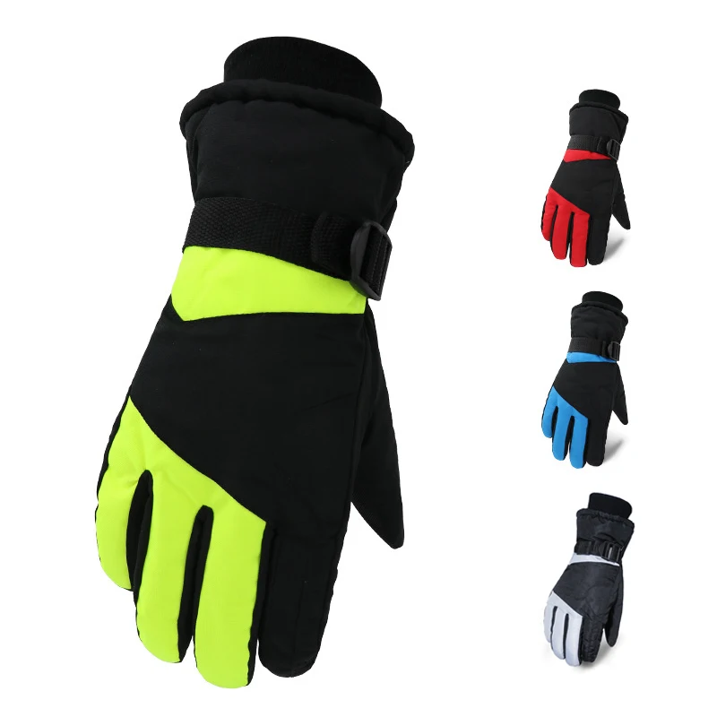 Унисекс уличные лыжные перчатки с подогревом зимние снегоходы водонепроницаемые теплые варежки для катания на лыжах, мотоцикле, сноуборде, лыжах, снежные перчатки для велоспорта