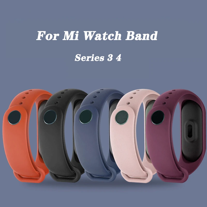

M3 Smart For Xiaomi Watch band 4 Waterproof Strap For Xiaomi Smart Watch Series 3 Accessories Watch with Bracelet M3 plus belt