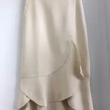 Новая Женская мода Сексуальная Лоскутная паутина вышитая рыбий хвост юбка 1218