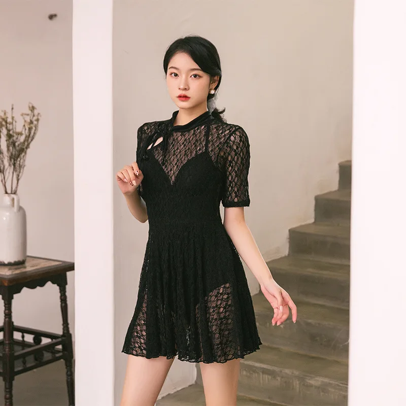 

Swimming Suit Bathing Suits One Peice Swimsuit Women Woman Big Size Bikinis 2019 Female Underwire Swimsuits With Skirt Slim