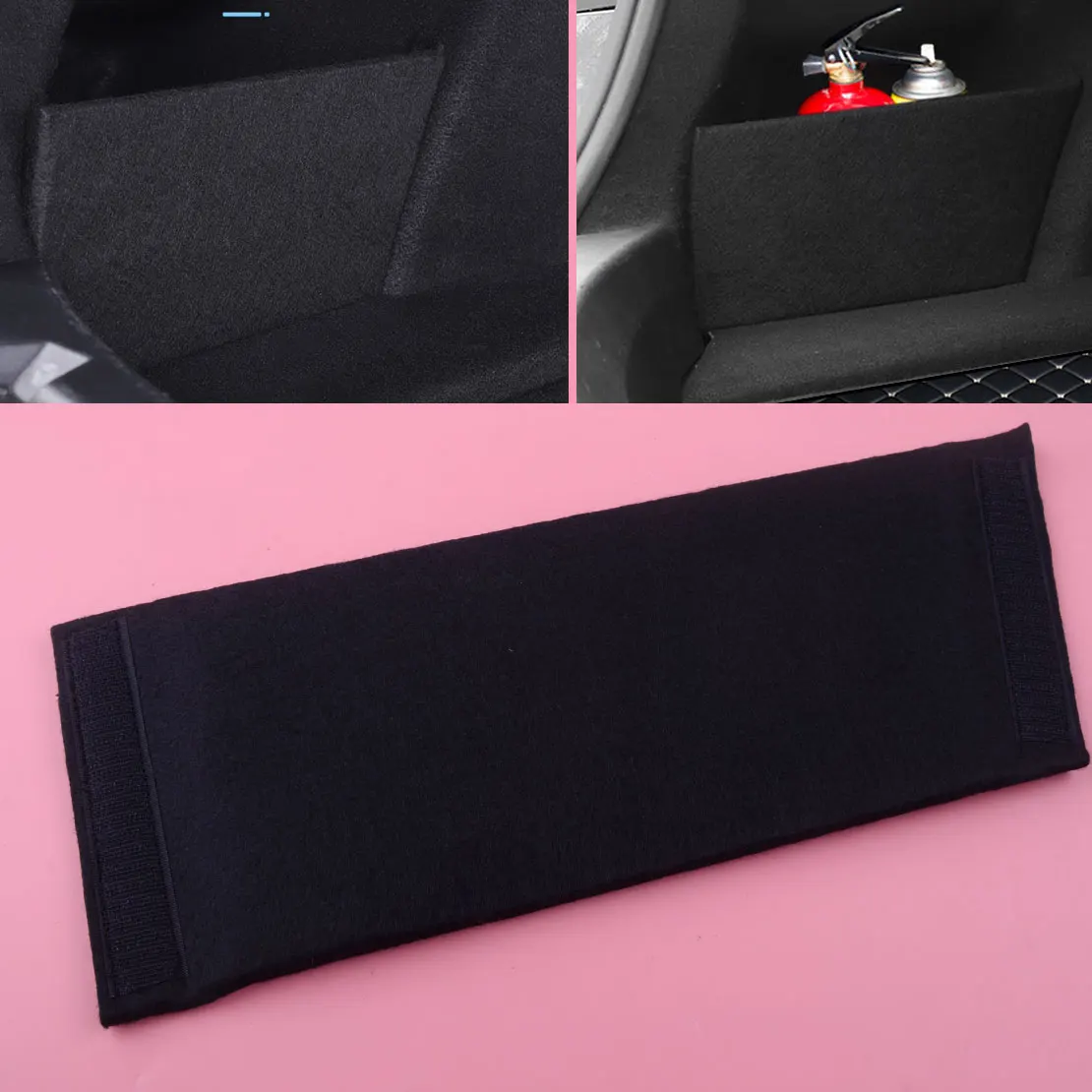 

DWCX 39x15x0.9cm Black One Sides Of Trunk Storage Partitions Tail Box Fit For Tesla Model 3 2018 2019