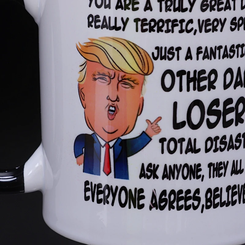 Мода-подарок для папы, Дональд Трамп отличный папа забавная кружка день отцов подарок для папы