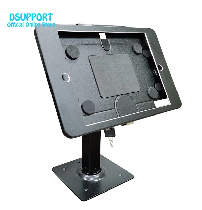 Montagem na Parede Case Anti-roubo com Segurança Stand Bloqueio Titular Tela Giratória Apto para Ipad 10.2 10.5 Pro Desktop
