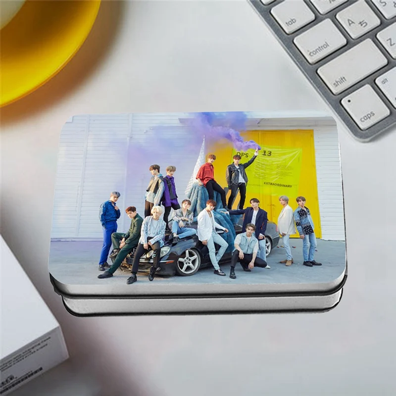 40 шт./компл. KPOP альбом Seventeen самодельные Бумага ЛОМО карта фото плакат в виде карты Фотокарта игрушек, для подарка, для фанатов набор канцелярских принадлежностей