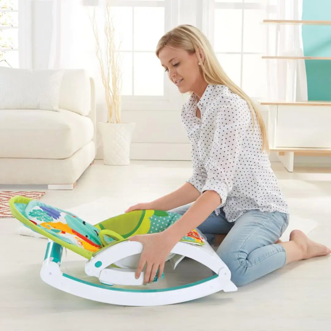 

Torrid Zone Rainforest Multi-functional Rocking Chair Infant Pacify Vibration Rocking Chair Recliner Seat Gift Packing Dmr87