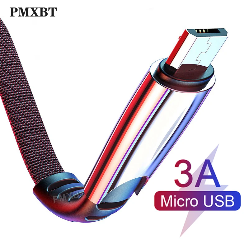 Кабель Micro USB 0 5 а для быстрой зарядки телефонов Samsung J4 J5 J6 J7 Xiaomi Redmi Note Android м/1 м/2 м/3 м