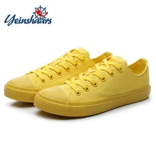 yellow canvas shoes online