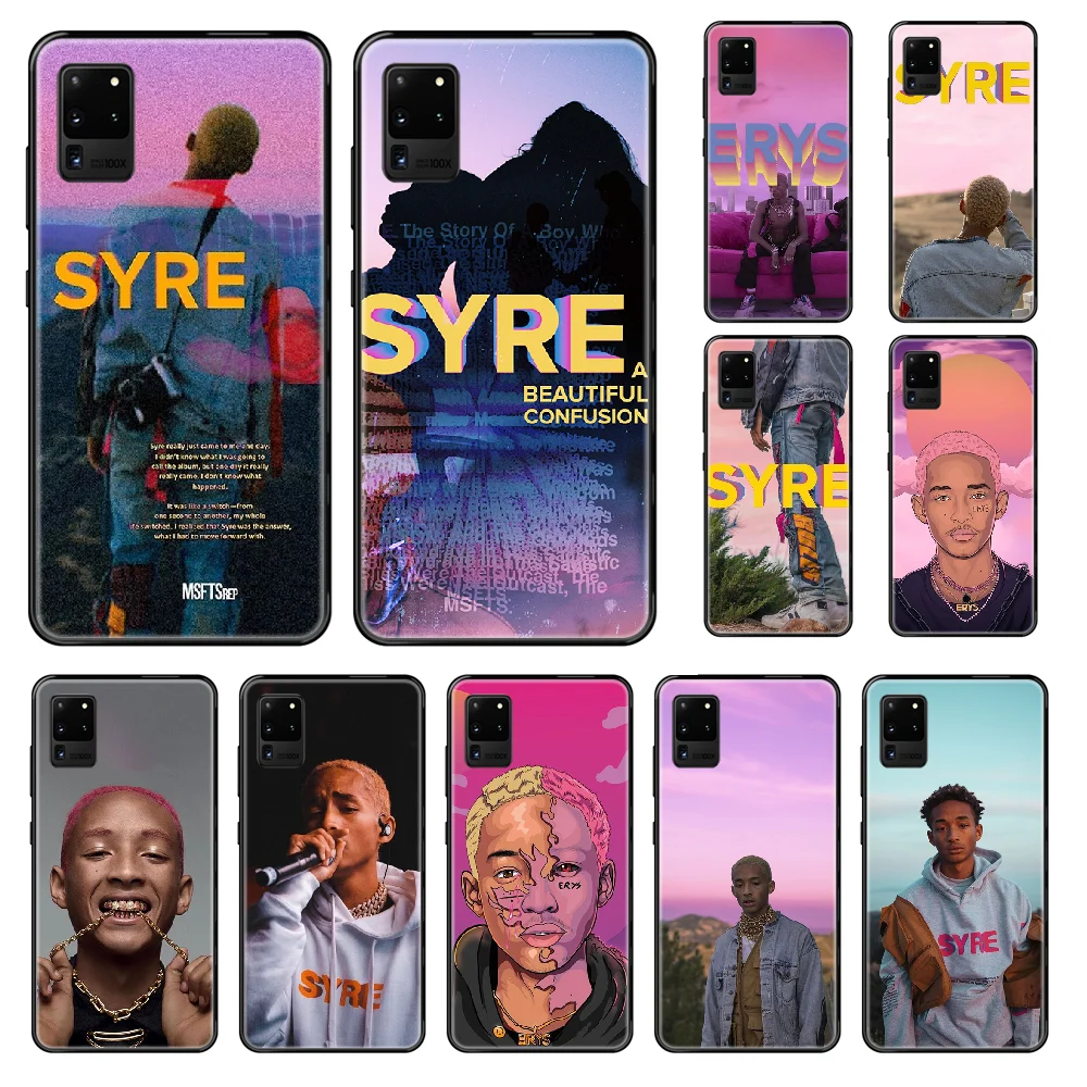 Чехол Jaden Smith для телефона Samsung Galaxy S 3 4 5 6 7 8 9 10 Plus Lite Edge черный чехол с рисунком